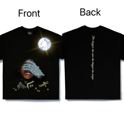 Michael Jackson Printed T-Shirt（Double-sided Print）