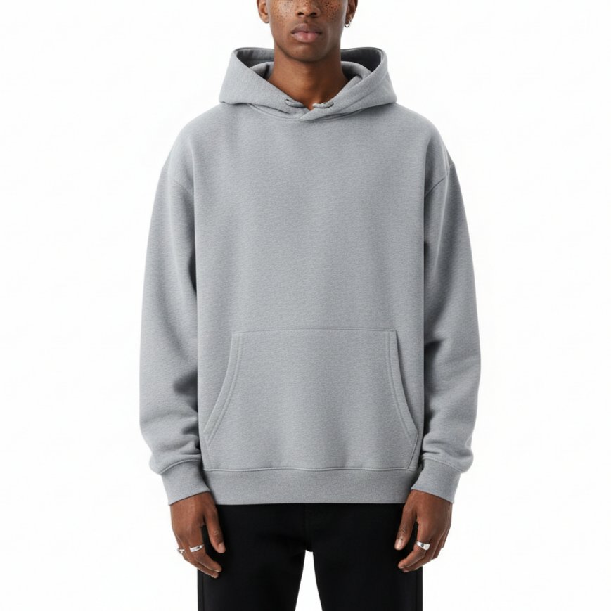 Unisex Essential Oversized Terry Heavy Hoodie