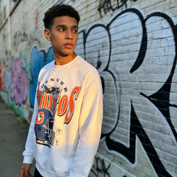 Denver Broncos Printed Sweatshirt