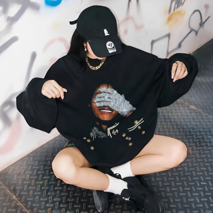 Michael Jackson Printed Men's Sweatshirt