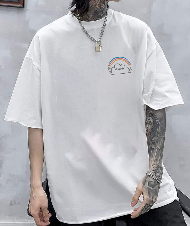 Have A Fucking Nice Day! Printed T-shirt（Double-sided Print）