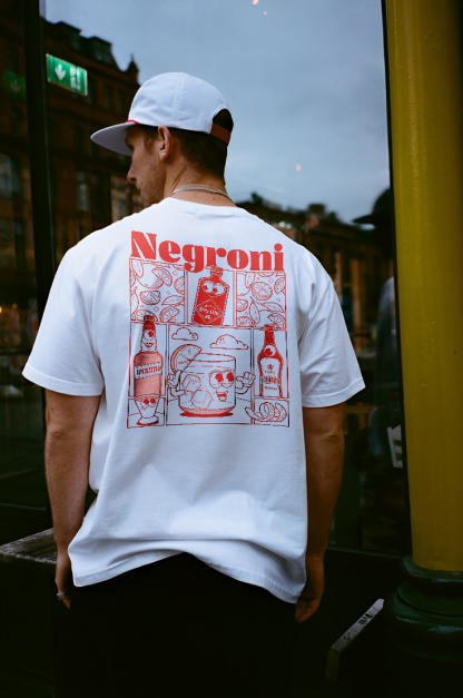 Negroni Printed T-shirt（Double-sided Print）