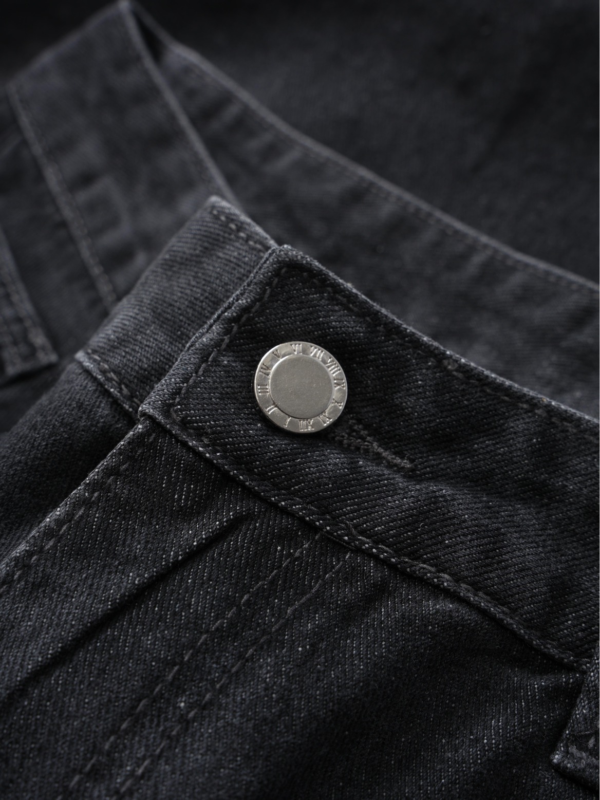 Vintage Washed High Street Jorts Distressed Denim Shorts