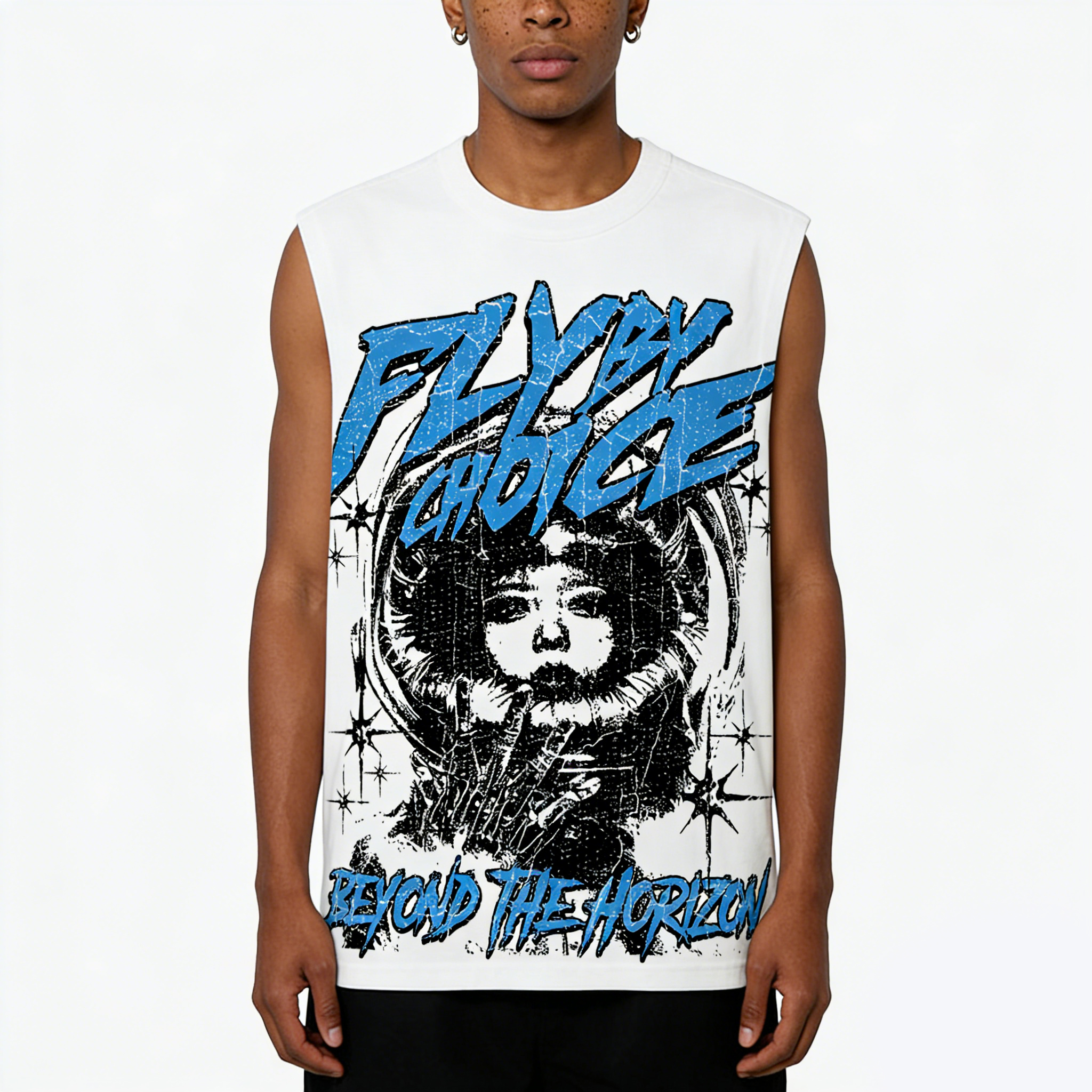 Fly By Choice Graphic Sleeveless Shirt Tank Top