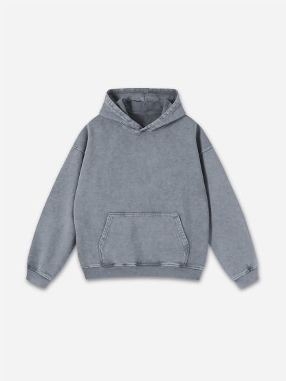 Vintage Essential Washed Pullover Hoodies