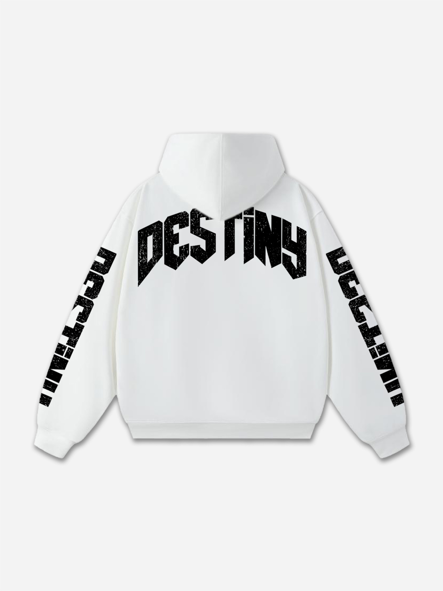 Vintage Destiny Mummy Graphic Oversized Hoodie