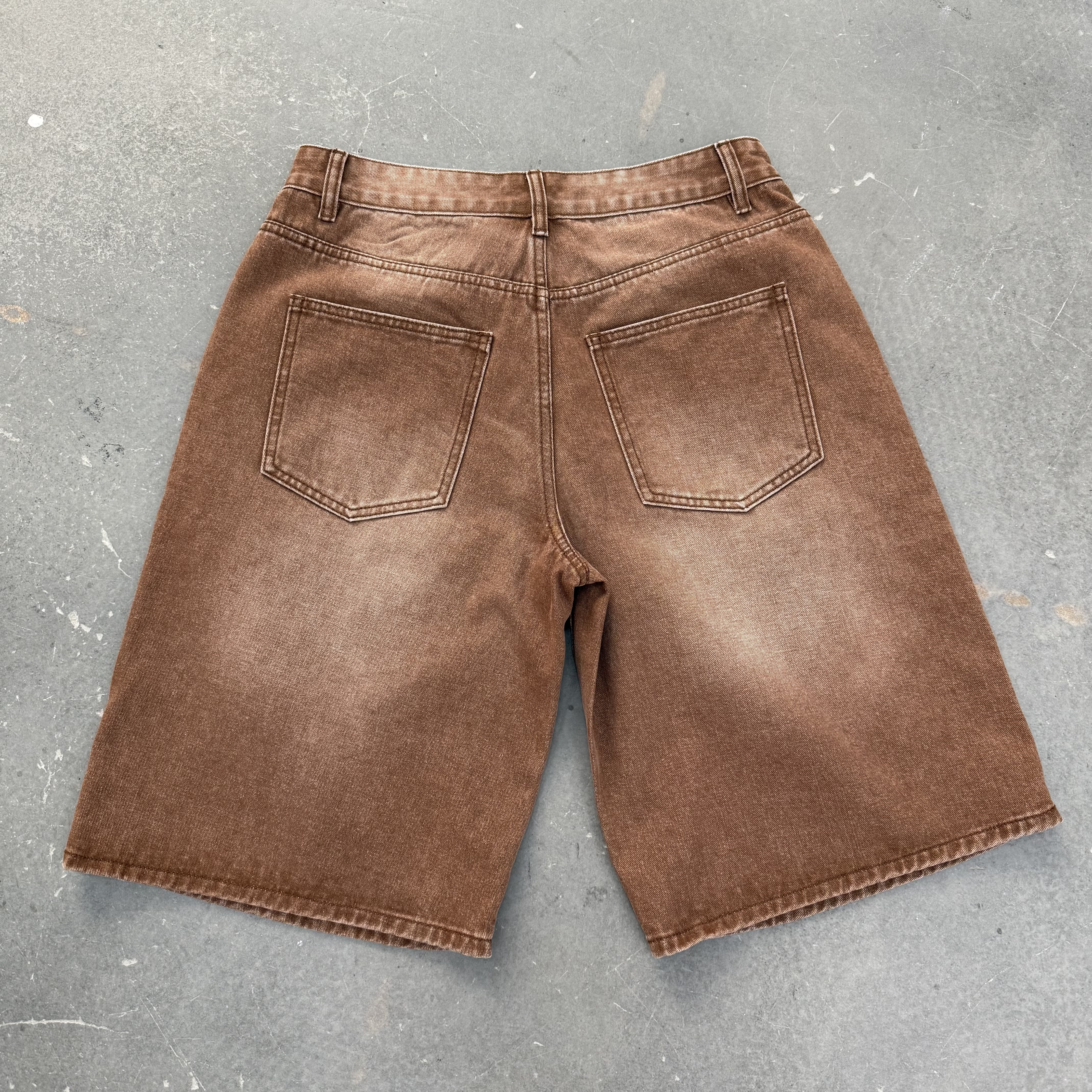 Vintage Casual Baggy Jorts Denim Shorts