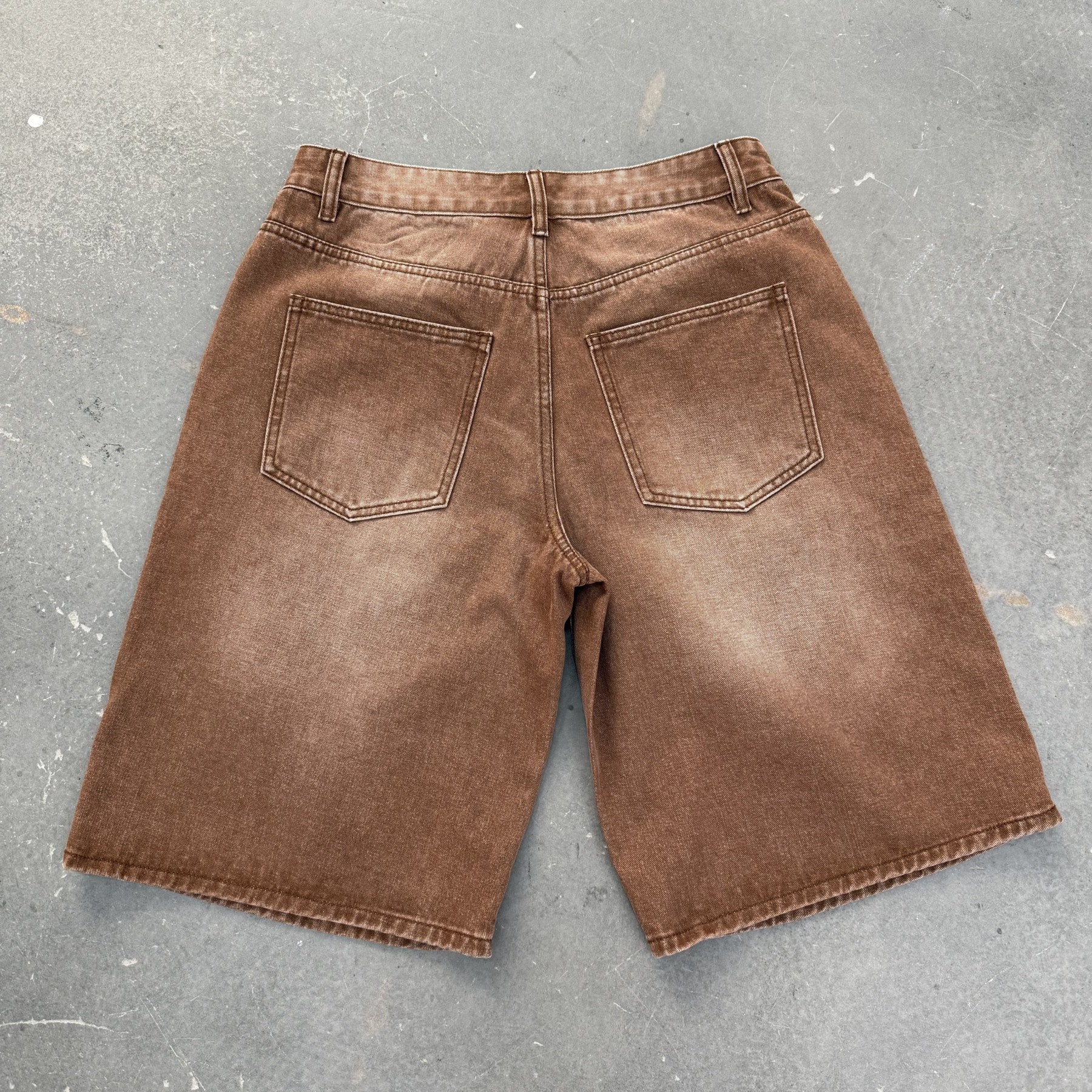 Vintage Casual Baggy Jorts Denim Shorts