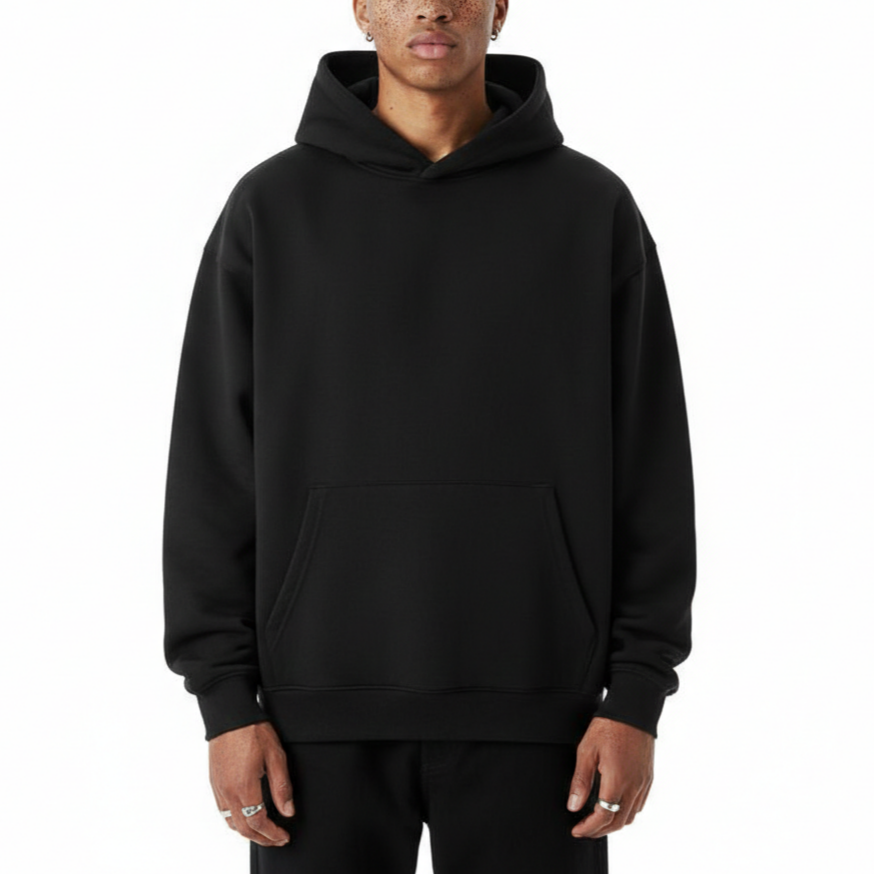 Unisex Essential Oversized Terry Heavy Hoodie