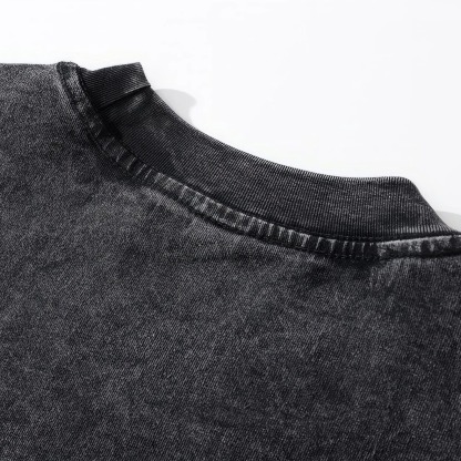 Unisex Essentials Vintage Acid Wash Oversized T-Shirt