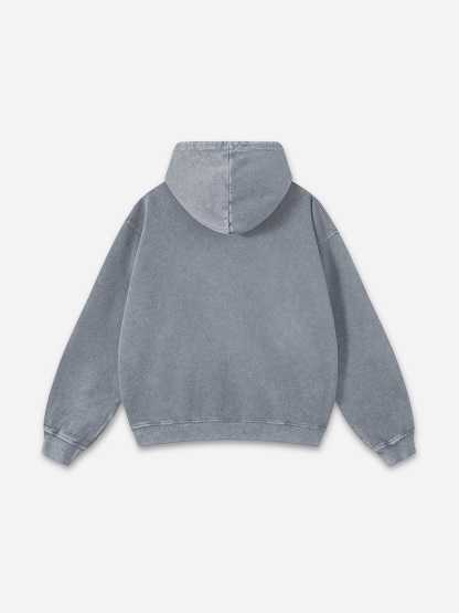 Vintage Essential Washed Pullover Hoodies