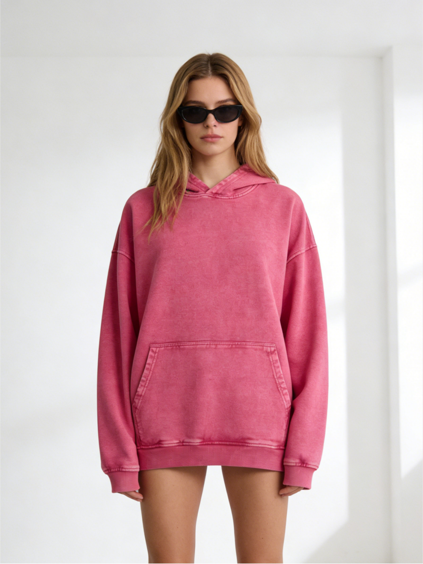 Vintage Essential Washed Pullover Hoodies