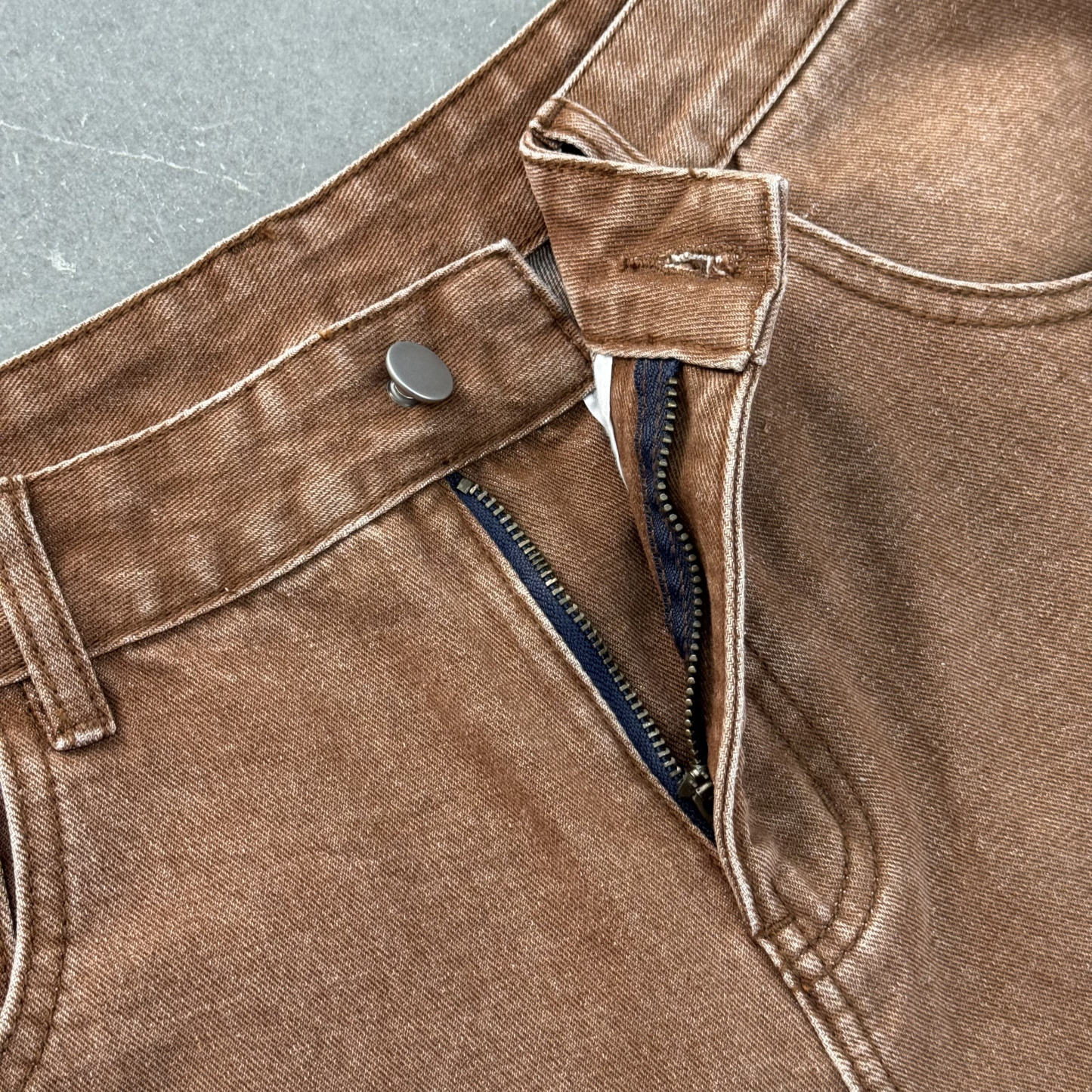 Vintage Casual Baggy Jorts Denim Shorts