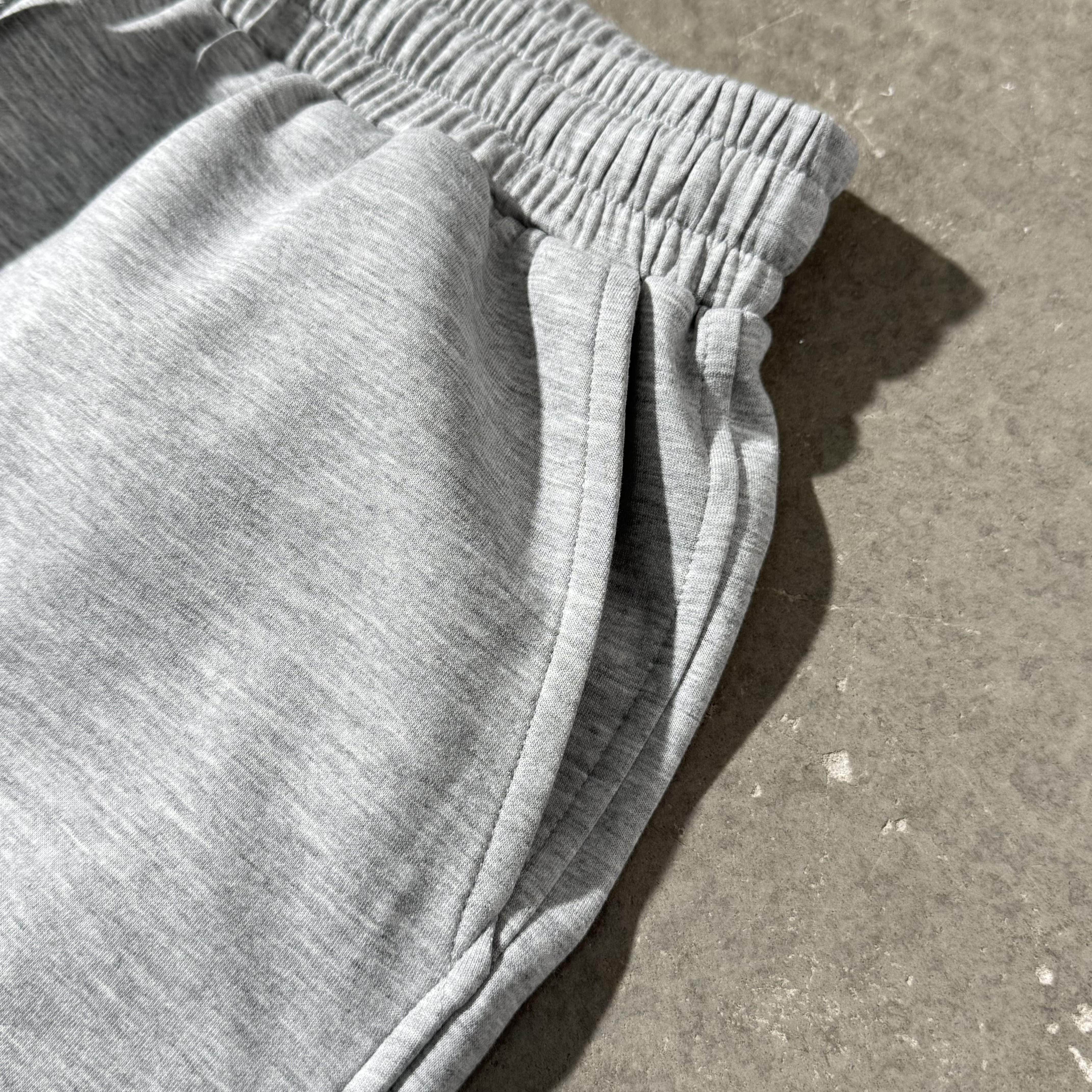 Retro High Street Scimitar Stitching Wide Leg Sports Pants