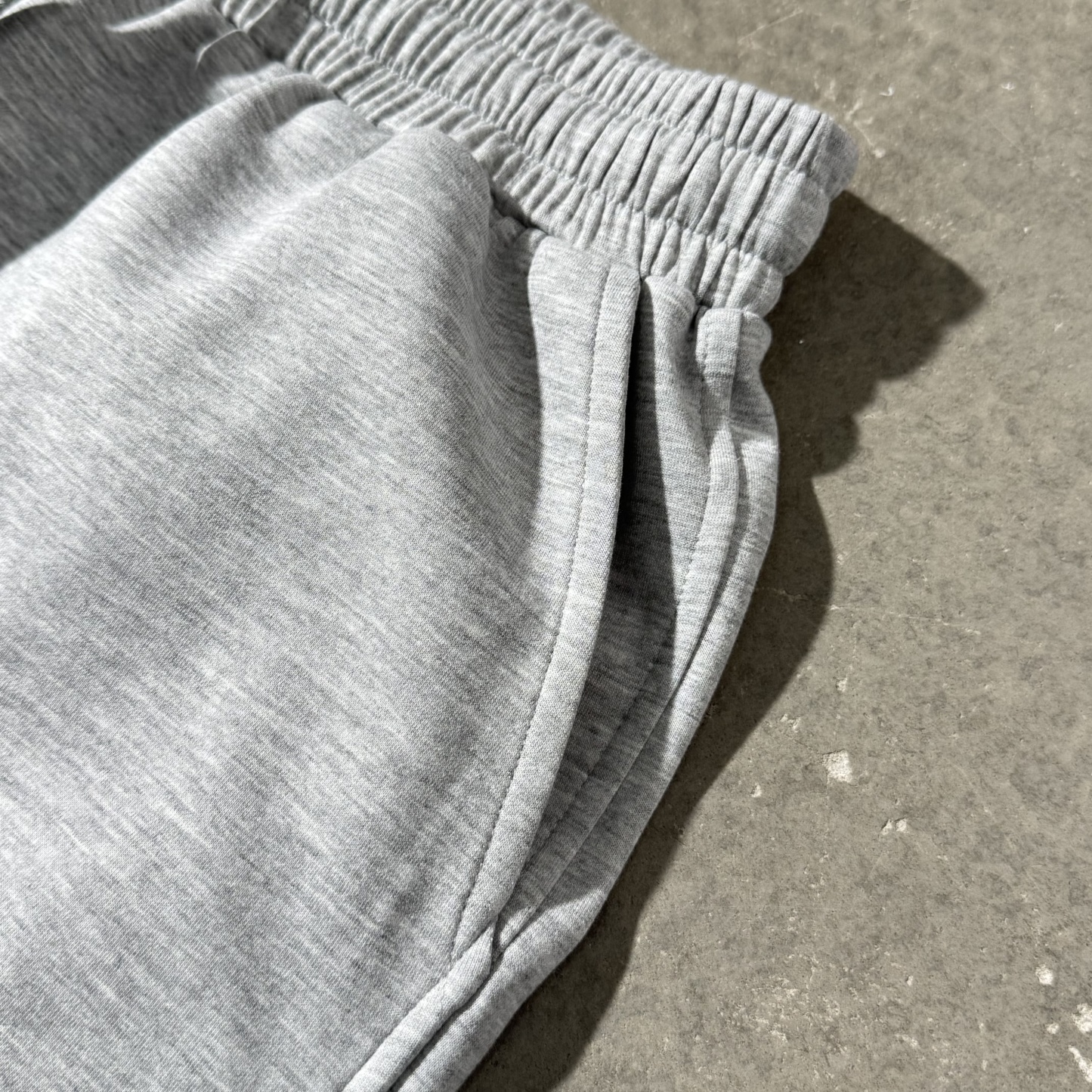 Retro High Street Scimitar Stitching Wide Leg Sports Pants