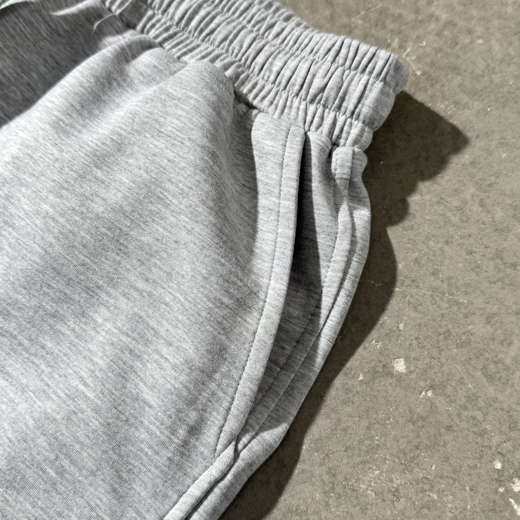 Retro High Street Scimitar Stitching Wide Leg Sports Pants