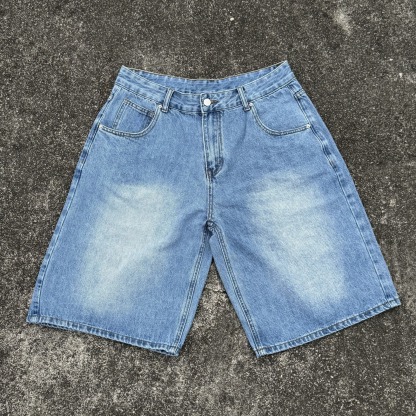 Vintage Casual Baggy Jorts Denim Shorts