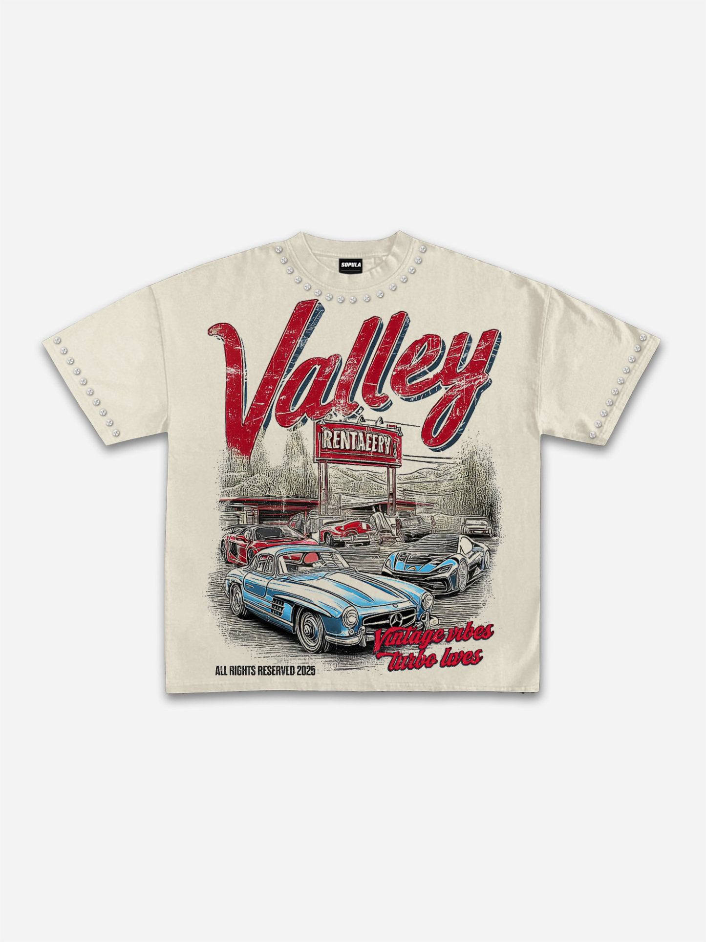Vintage Vibes Turbo Lives Cotton T-shirt