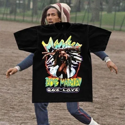 Remera Bob Marley Unisex Tee