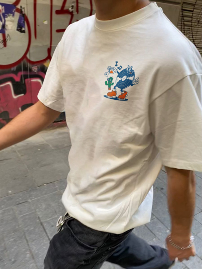 Tequila & Techno Printed T-shirt（Double-sided Print）