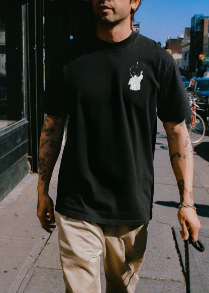 Technics Teach Them Well Printed T-shirt（Double-sided Print）