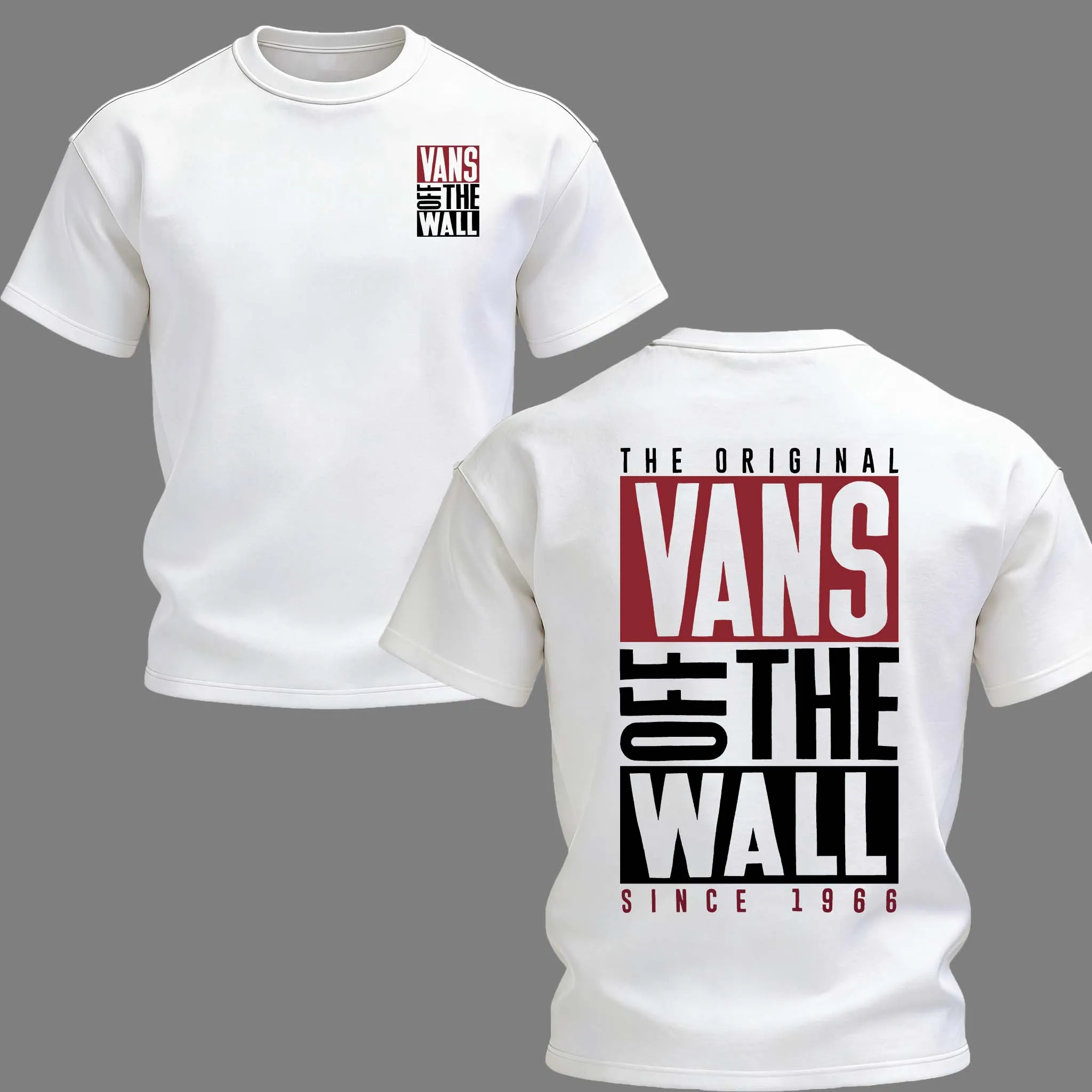 The Original Vans Off The Wall Since 1966 Printed Men's T-shirt