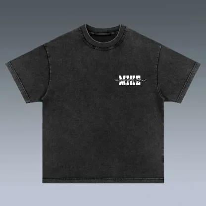 GOAT Printed Vintage Washed T-shirt（Double-sided Print）