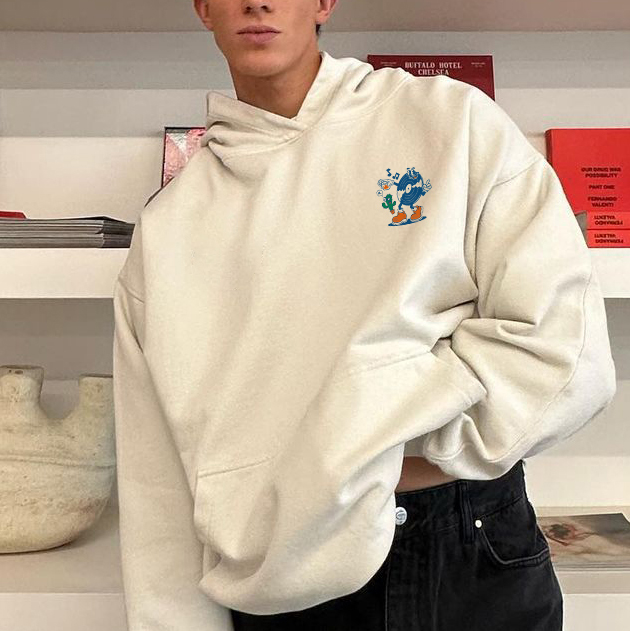 Tequila & Techno Printed Hoodie（Double-sided Print）