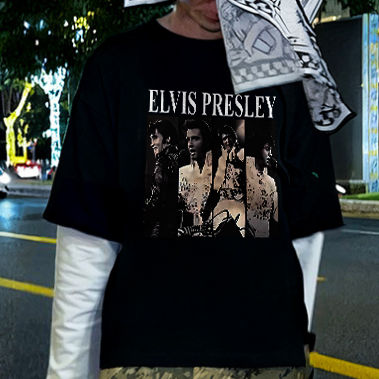 Elvis Presley Printed Men's T-shirt