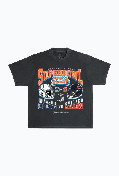 Super Bowl XLI: Indianapolis Colts vs Chicago Bears Washed T-shirt