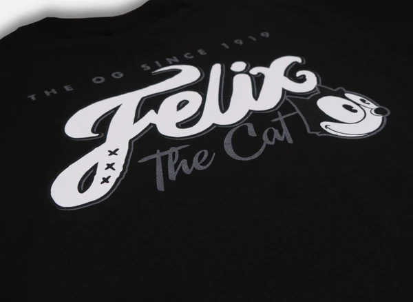 Felix The Cat Printed Hoodie（Double-sided Print）
