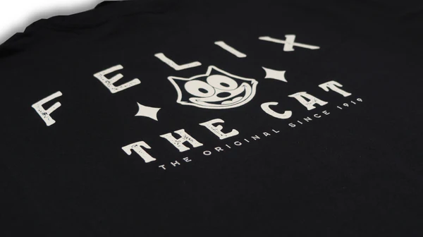 Felix The Cat Printed T-Shirt（Double-sided Print）