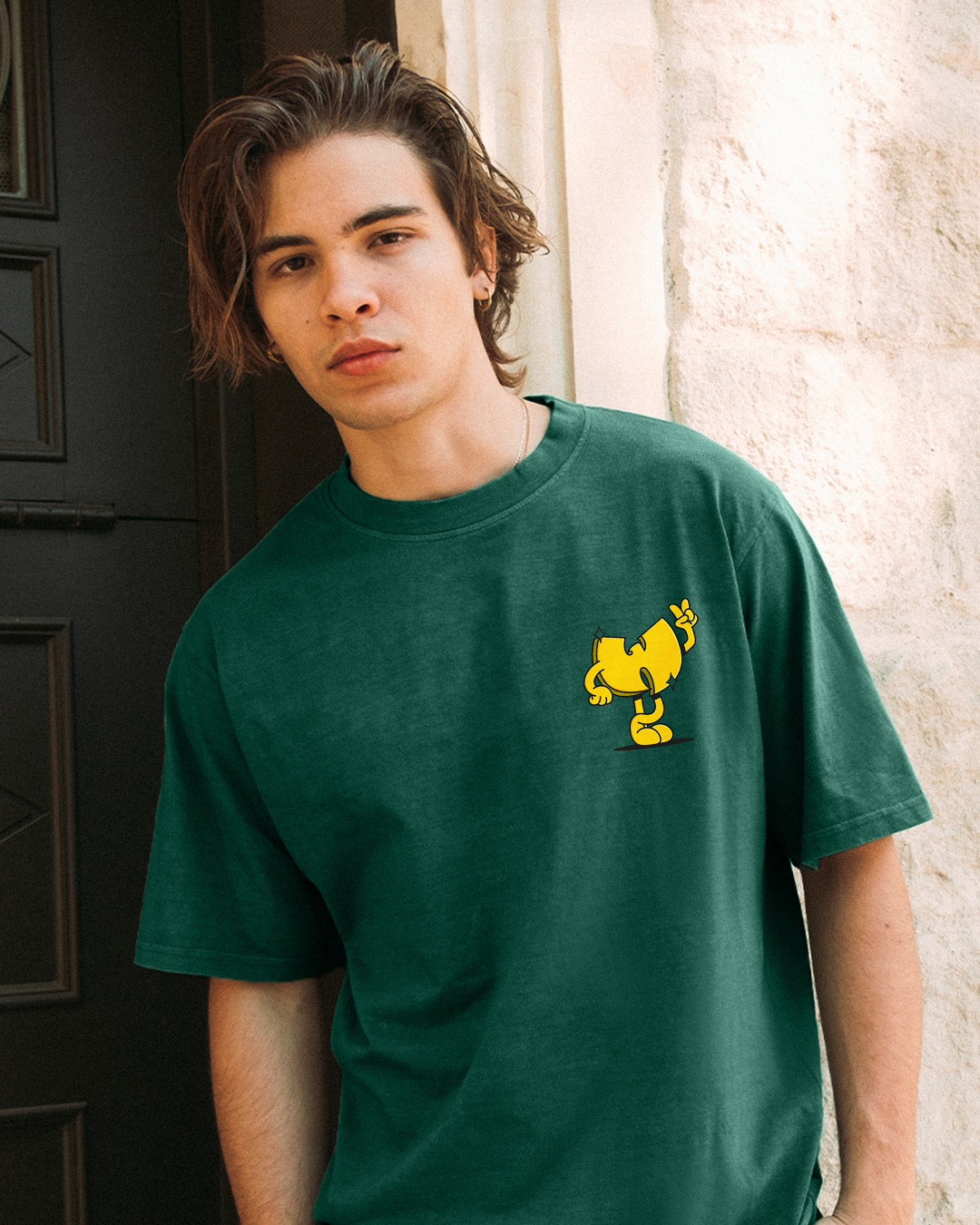 Worries Come And Go But Wu.tang Is Forever Printed T-shirt（Double-sided Print）