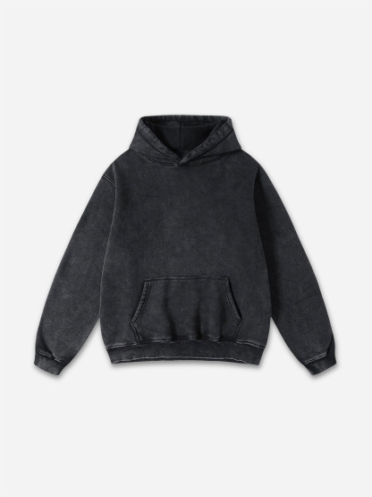 Vintage Essential Washed Pullover Hoodies