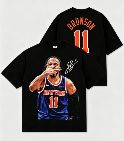 BRUNSON Take over the game T-Shirt（Double-sided Print）