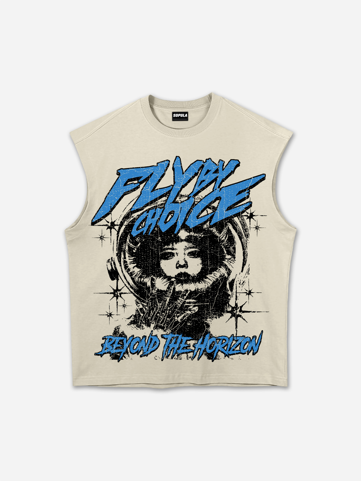 Fly By Choice Graphic Sleeveless Shirt Tank Top