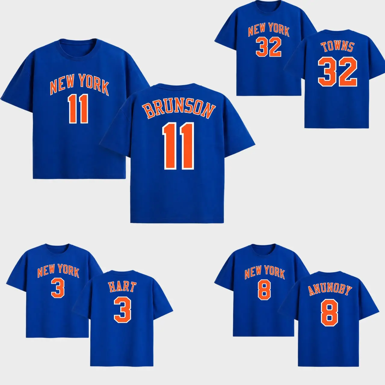 Anunoby Number T-Shirt（Double-sided Print）