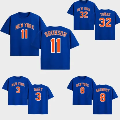 Anunoby Number T-Shirt（Double-sided Print）
