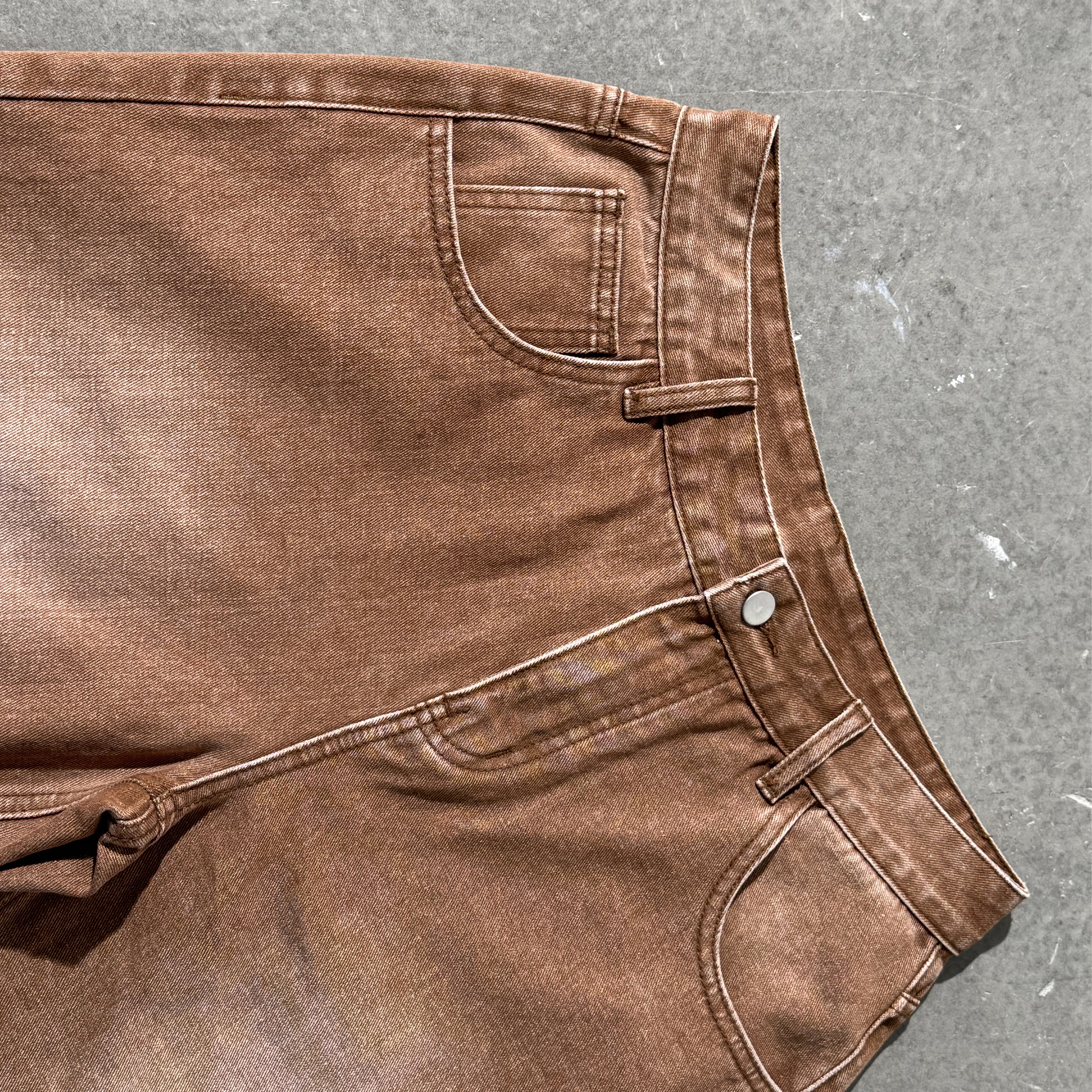 Vintage Casual Baggy Jorts Denim Shorts