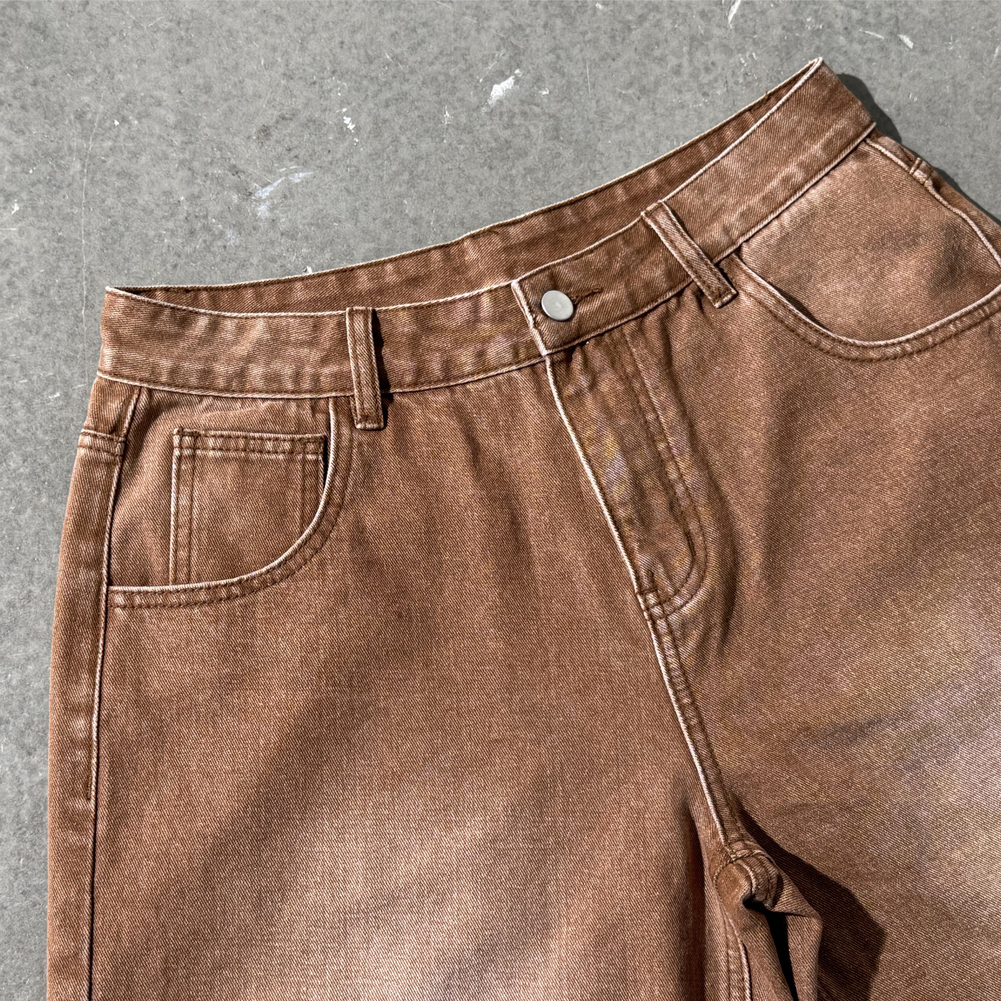 Vintage Casual Baggy Jorts Denim Shorts