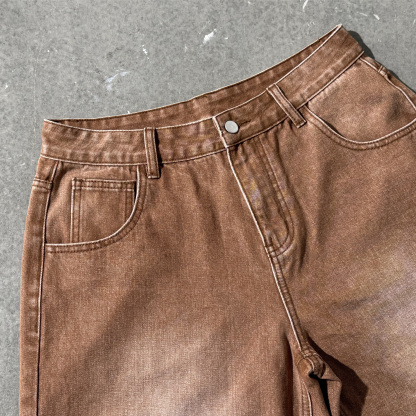 Vintage Casual Baggy Jorts Denim Shorts