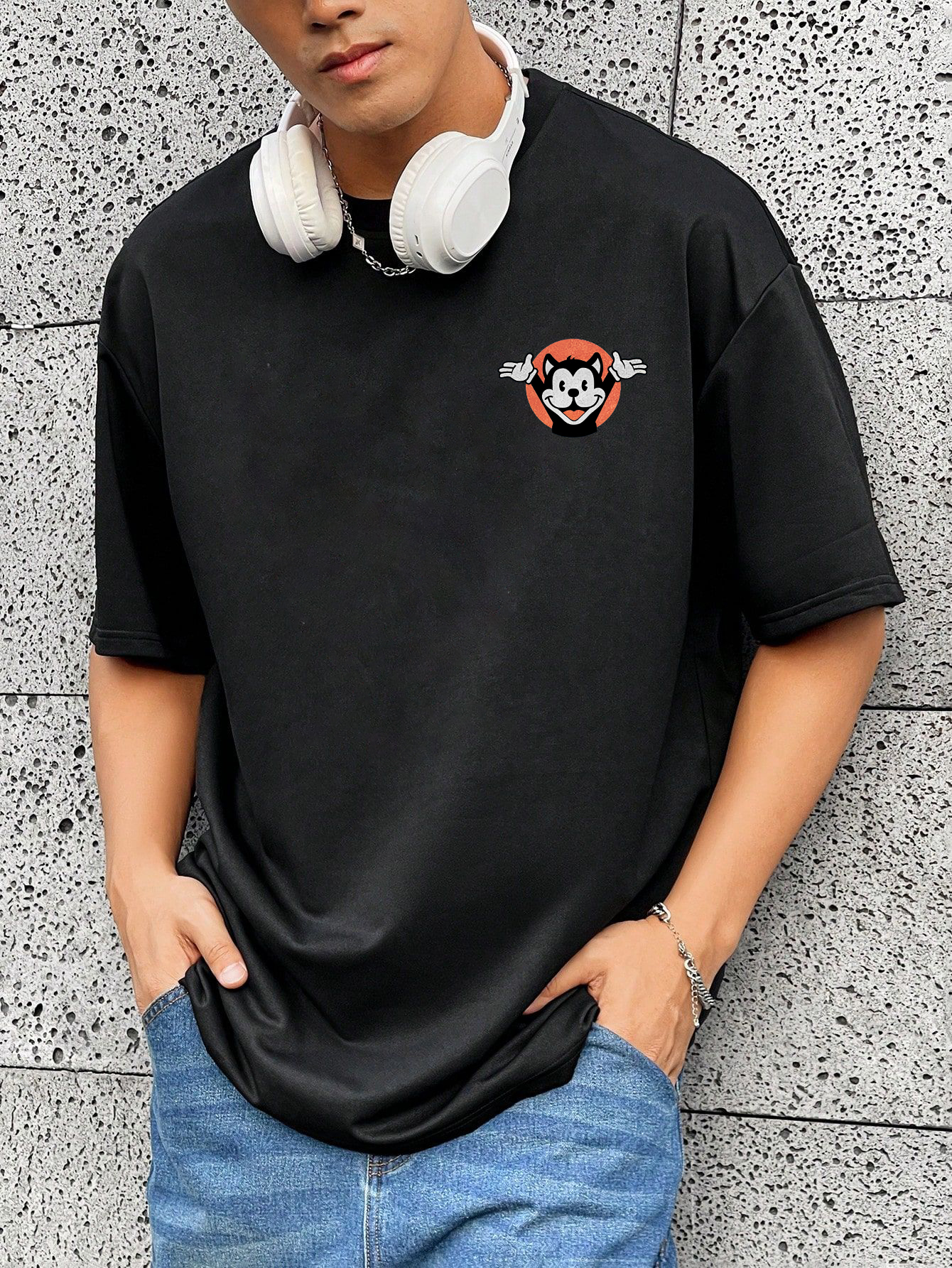 Don't Worry We're All Gonna Die Printed T-shirt（Double-sided Print）