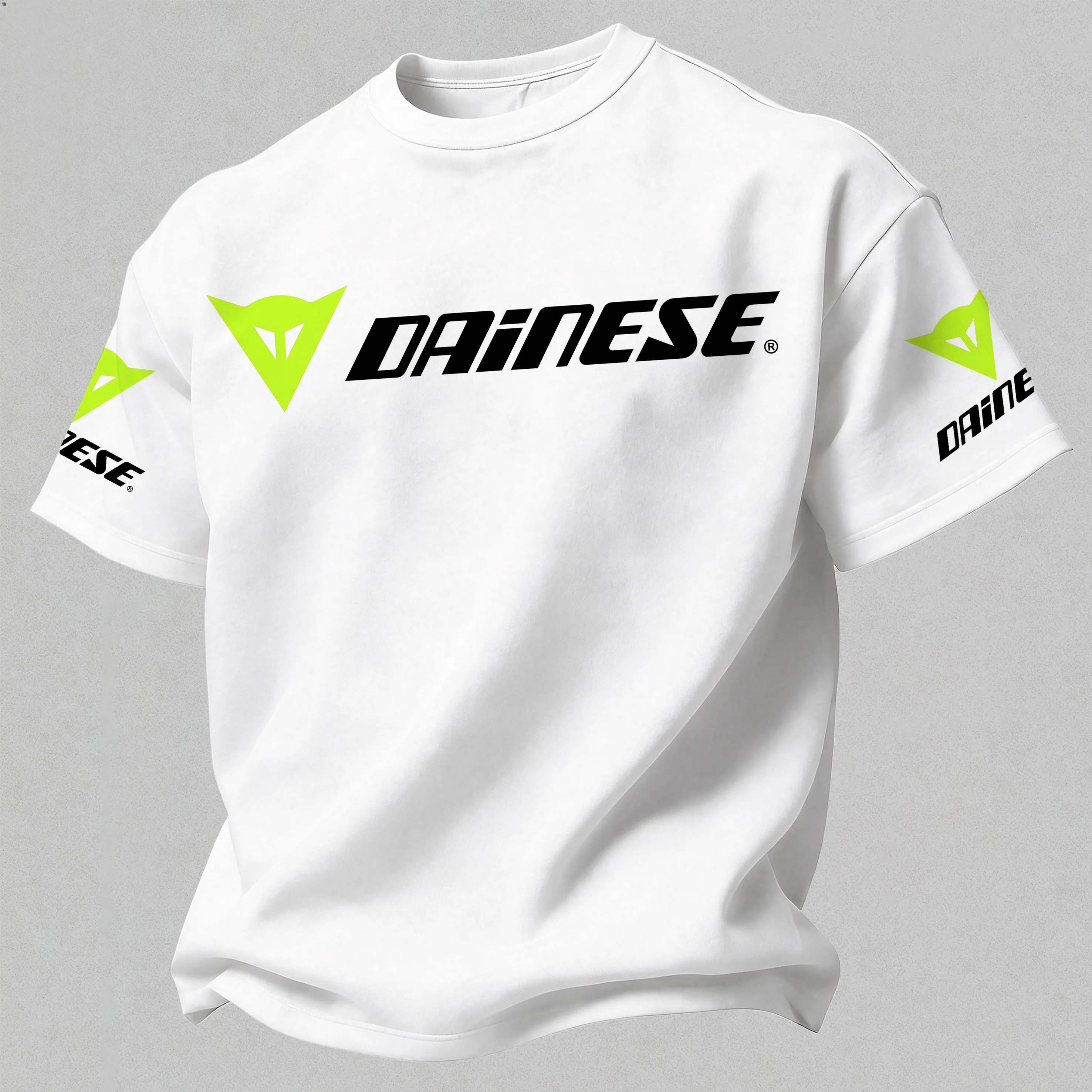 Dainese Neon Triangle Logo Printed Men's T-shirt