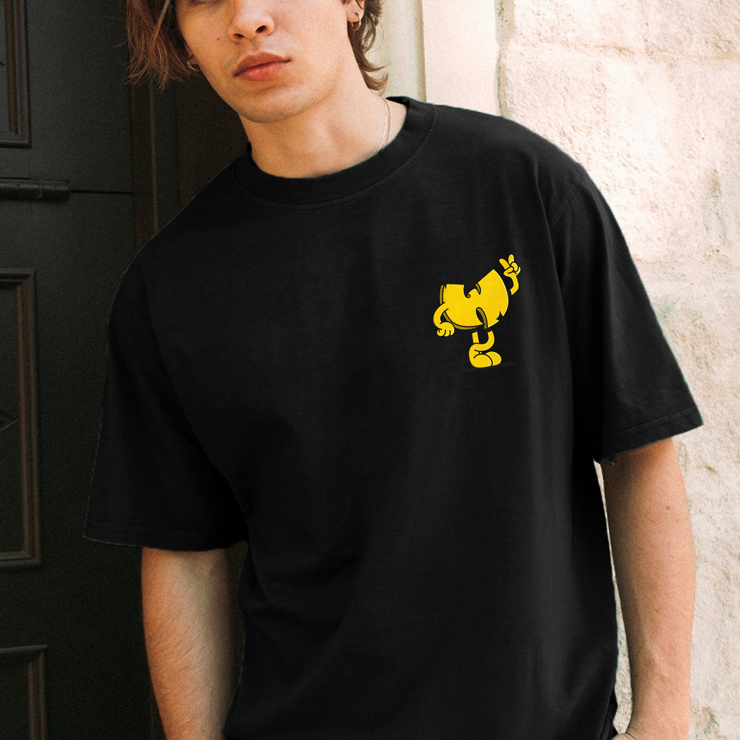 Worries Come And Go But Wu.tang Is Forever Printed T-shirt（Double-sided Print）