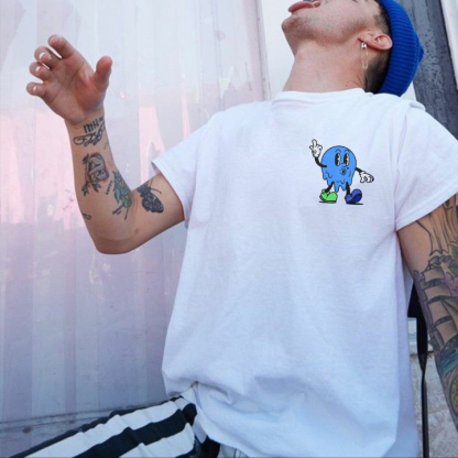 Be A Good Person Printed T-shirt（Double-sided Print）