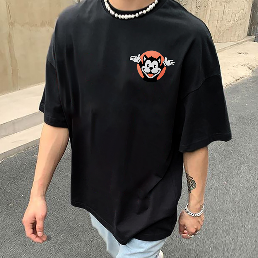 Don't Worry We're All Gonna Die Printed T-shirt（Double-sided Print）