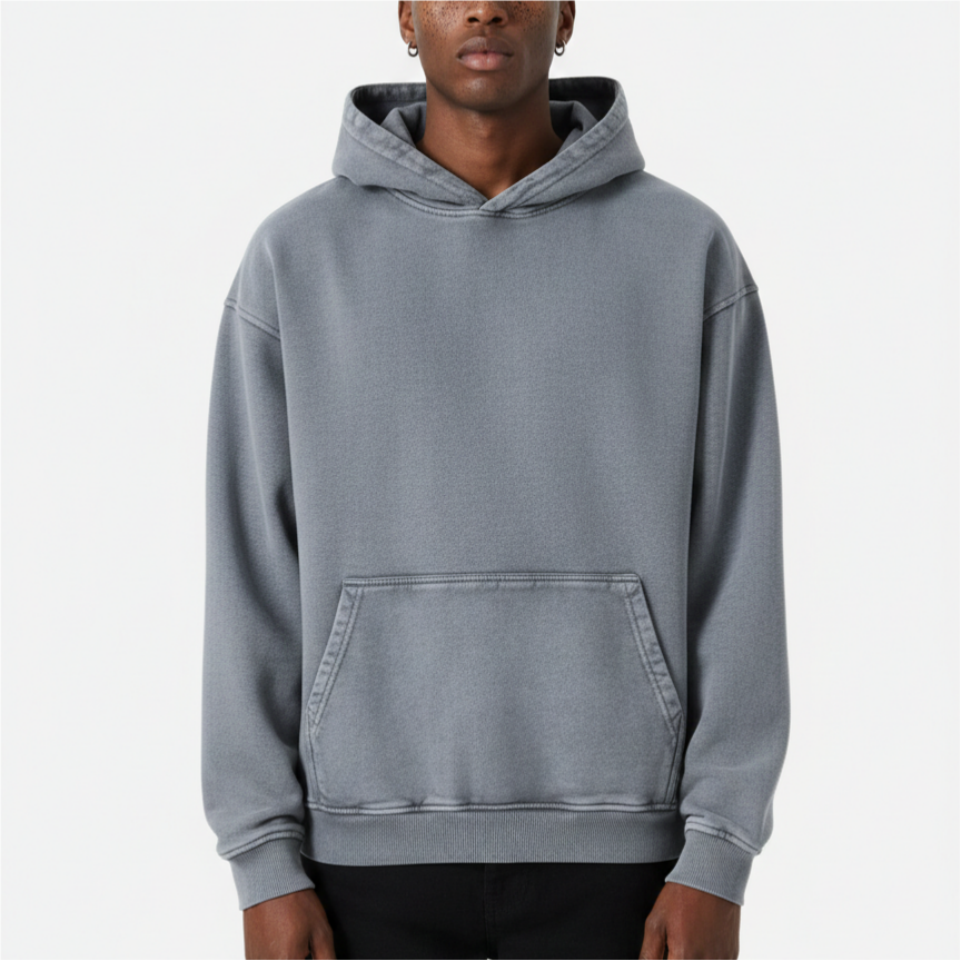 Vintage Essential Washed Pullover Hoodies