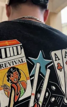 Treaty Oak Revival Printed Vintage Washed T-shirt（Double-sided Print）