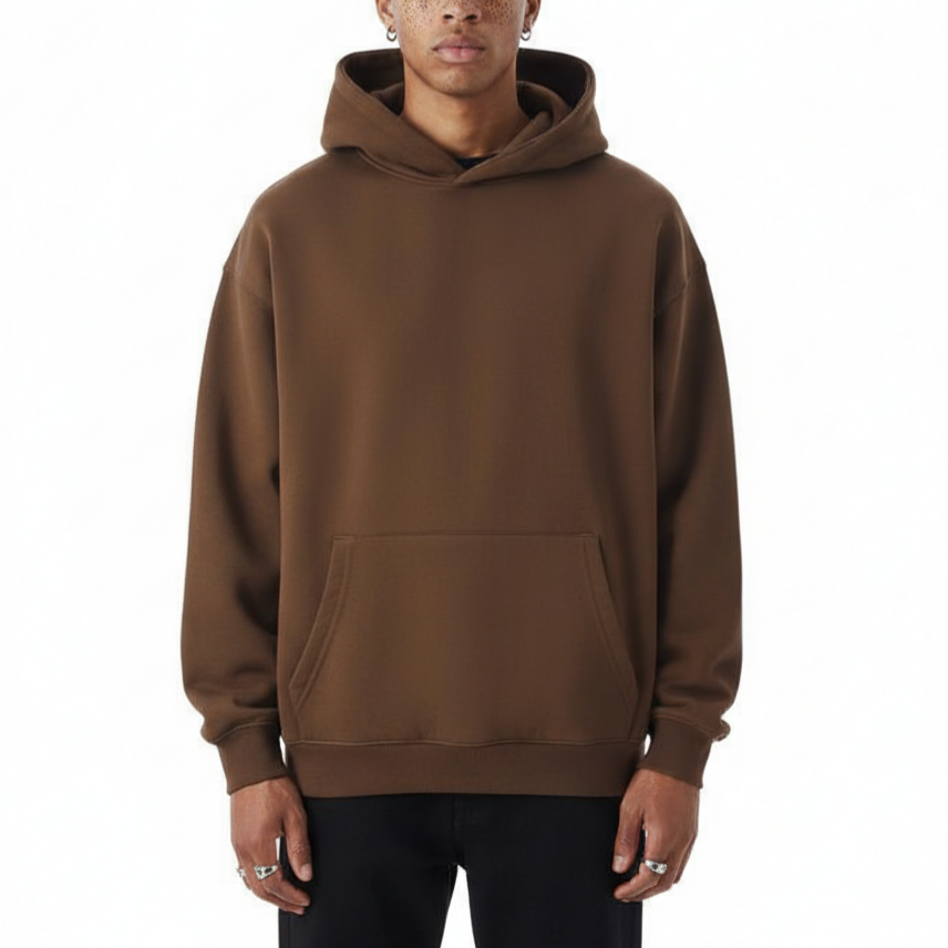 Unisex Essential Oversized Terry Heavy Hoodie