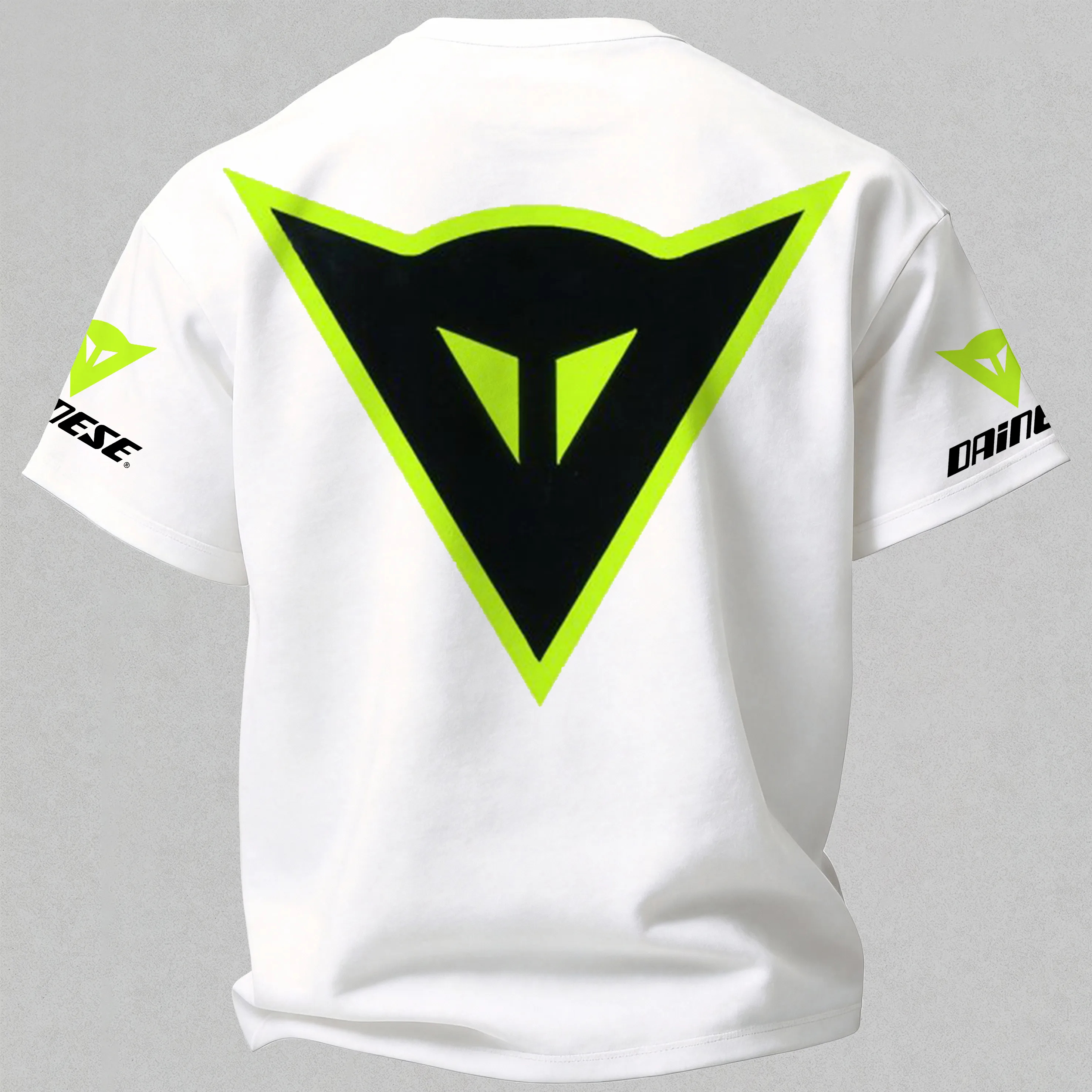 Dainese Neon Triangle Logo Printed Men's T-shirt
